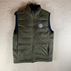 Southern Tide Men's The Skipjack Duck Down Puffer‎ Vest Jacket Green Size S 8826